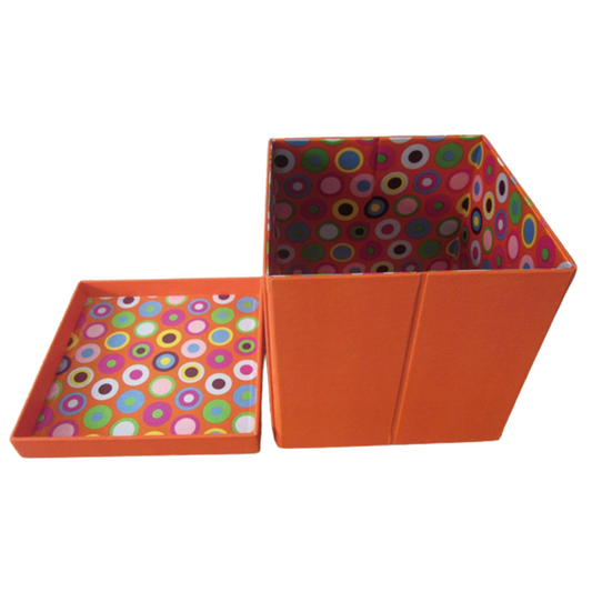 fuliangongyi Foldable seatable storage box FL22060608