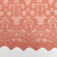 chuangyuansu Carved hole embroidered fabric textile  Embroidered textile Cloth embroidery