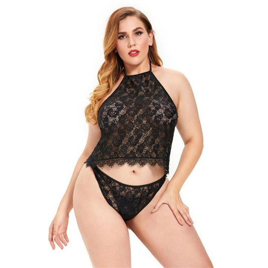 wuyemeili Women's underwear pajamas zt074 Sexy lingerie home Lace underwear Sexy lace underwear
