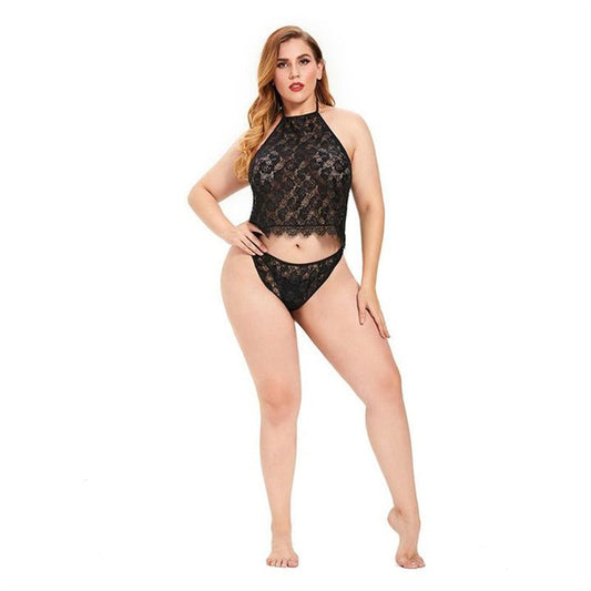 wuyemeili Women's underwear pajamas zt074 Sexy lingerie home Lace underwear Sexy lace underwear