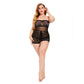 wuyemeili Women's underwear pajamas zt0361 Lingerie is sexy and shows off the waist Screen through pajama Lady  Home pajamas
