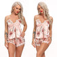 wuyemeili Women's underwear pajamas zt011 Ice silk pajamas for summer Underwear Women's Nightdress  Popular in Europe and America