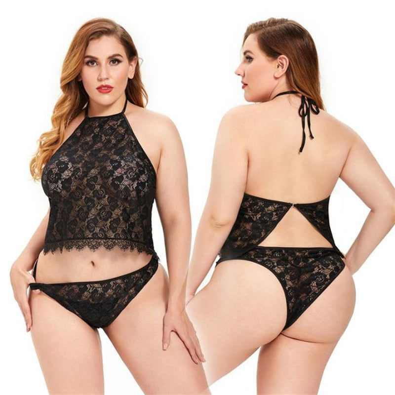 wuyemeili Women's underwear pajamas zt074 Sexy lingerie home Lace underwear Sexy lace underwear