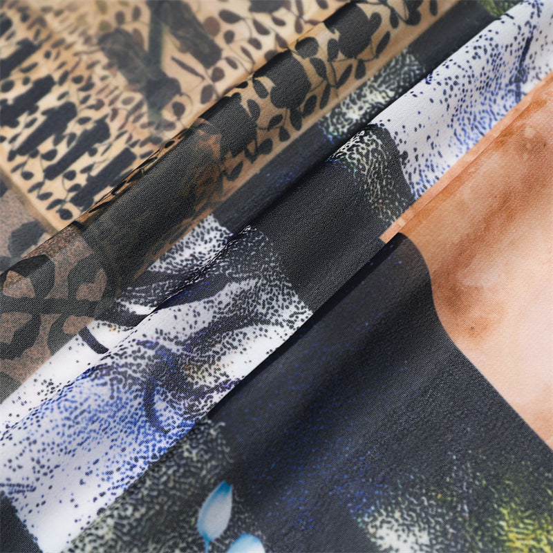 chuangyuansu Digitally printed fabrics Textile digital printing  Textile printing Digital printing