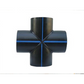 xilinsujiao PE four-way Feed pipe fitting Feed pipe Plastic fuse tee