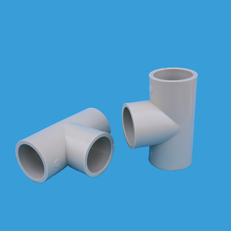 xilinsujiao PPH tee series Fitting pipe material  pvc tee pipe Threading tee
