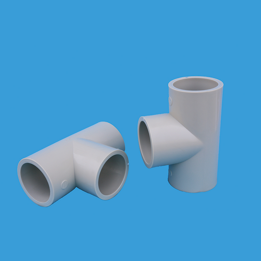 xilinsujiao PPH tee series Fitting pipe material  pvc tee pipe Threading tee