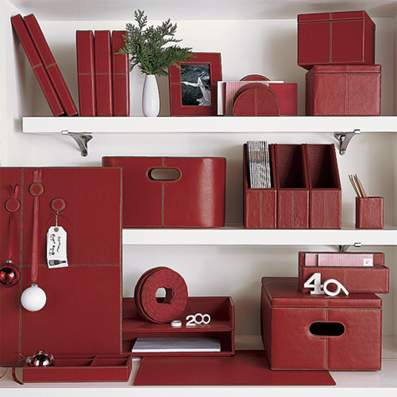 fuliangongyi Double drawer with tray file box FL22060601
