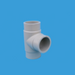 xilinsujiao PPH tee series Fitting pipe material  pvc tee pipe Threading tee