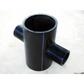 xilinsujiao PE four-way Feed pipe fitting Feed pipe Plastic fuse tee