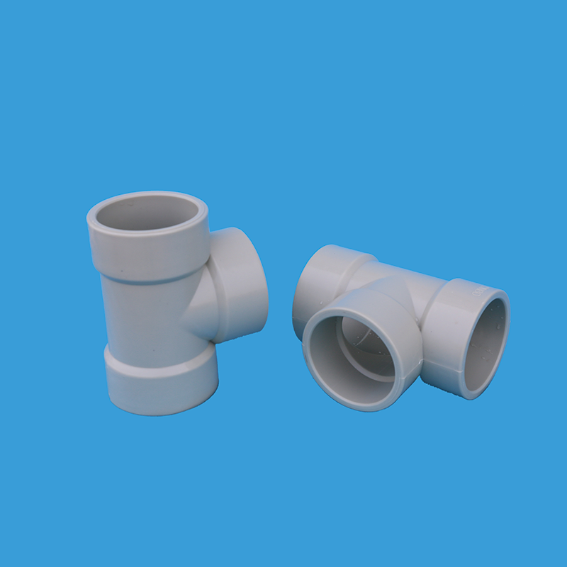 xilinsujiao PPH tee series Fitting pipe material  pvc tee pipe Threading tee