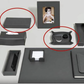 fuliangongyi Double drawer with tray file box FL22060601