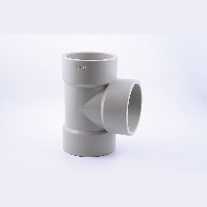 xilinsujiao PPH tee series Fitting pipe material  pvc tee pipe Threading tee